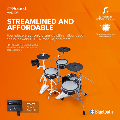 Roland Vad103 Kit De Batería Electrónica