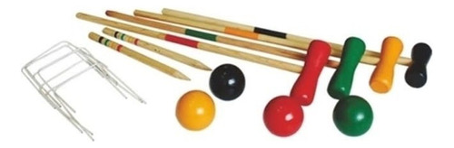 Juego Croquet De Madera Con Bolso -  Adeleste