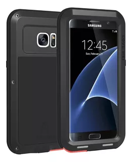 Case Love Mei Carcasa D Metal C/ Pernos Para Galaxy S7 Edge
