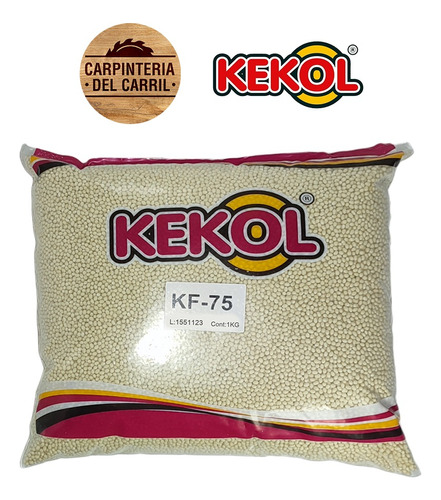 Hotmelt Kf75 Adhesivo Termofusible Pegadora Pvc 1 Kg Kekol