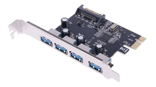 Tarjeta Usb 3.0 Pci Express X1, 4 Puertos