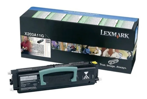 Toner Lexmark X203a11g/21g Black X203/x204