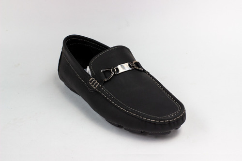 Mocasines Zajos En Cuero Para Hombre