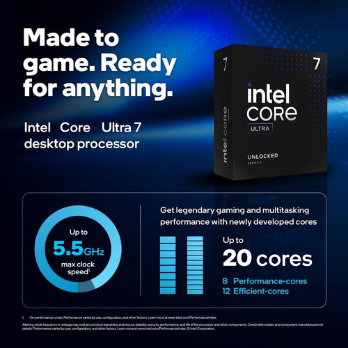 Combo De Cpu Y Placa Base Micro Center - - 1851 Atx