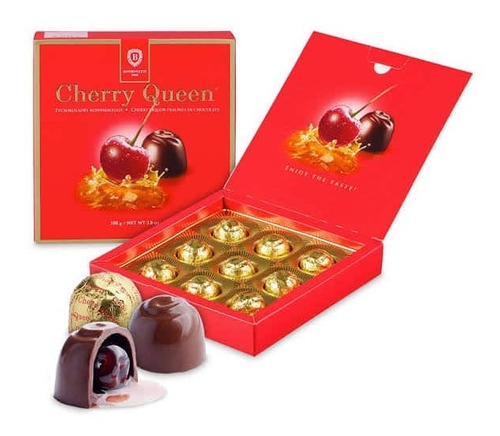 Chocolate Cherry Queen Importado Hungria 