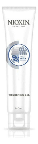 Gel Fijador Para Cabello Debilitado Nioxin Thickening 140 Ml