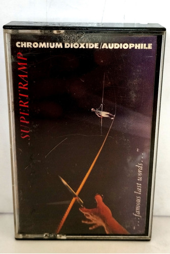 Cassette Supertramp - Famous Last Word 1982 A&m Records Usa