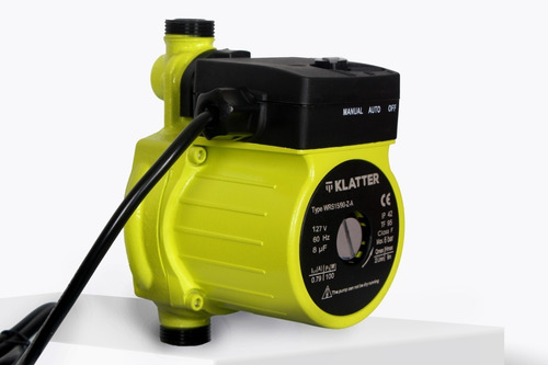 Bomba Pressurizadora 100 Watts 127v Klatter