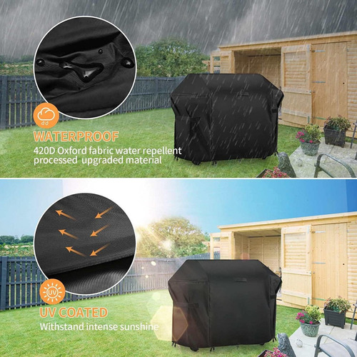 Cubierta Parrilla Asador Protector Exterior Funda Barbacoa