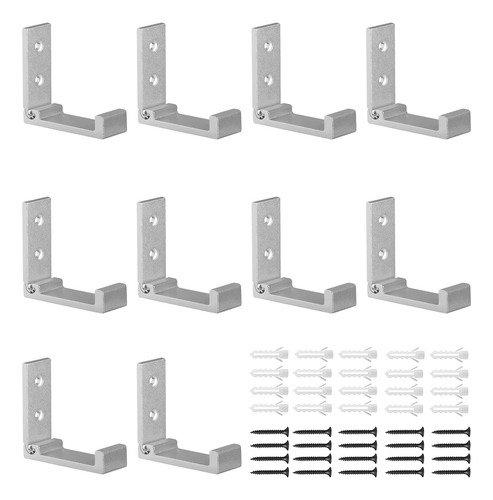 Gancho Plegable, Paquete De 10 Ganchos De Pared Para Colgar