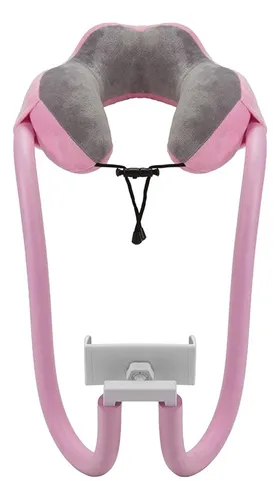 ... Almohada For El Cuello Con Soporte For Teléfono, En