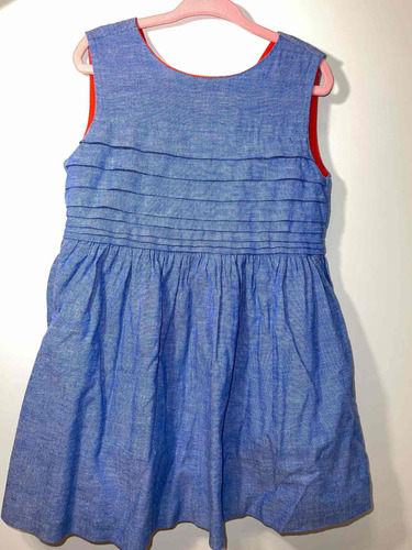 Vestido Talle 4/b Tommy Hilfiger Forrado Usado Impecable