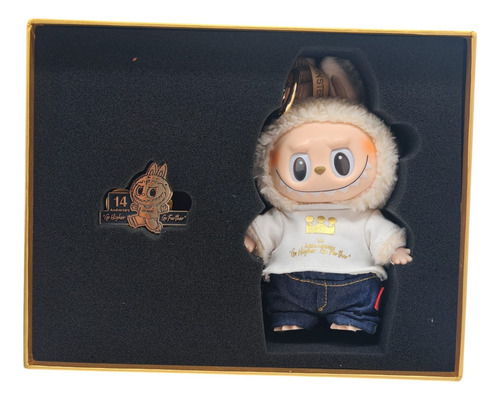 Muñeco Labubu The Monsters Colección Peluche 14 Aniversario