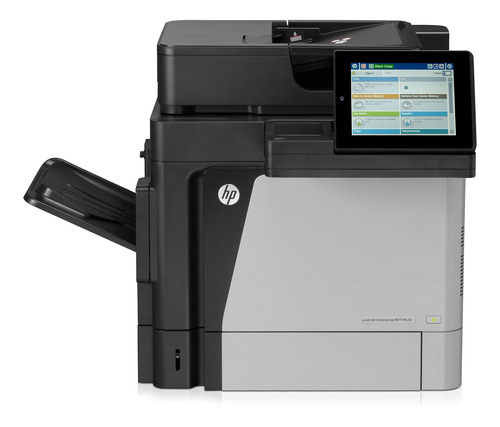 Impressora multifuncional HP LaserJet Enterprise M630h preta e cinza 100V - 127V MFP M630