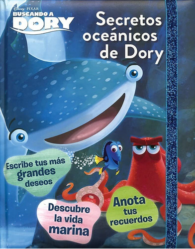 Libro Infantil Secretos Oceánicos De Dory / Pasta Dura 