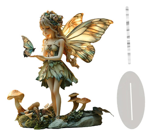 Adorno De Mesa De De Mariposa, Regalo De Exhibición 2d,