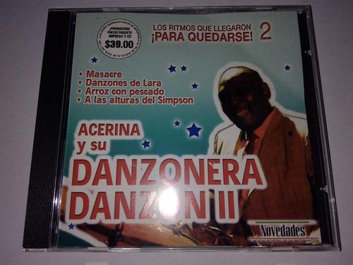 Acerina Y Su Danzonera Vol. 2 Cd Novedades España Ed 2001 