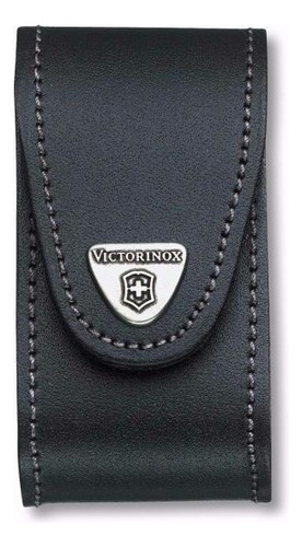 Cortaplumas Victorinox Swiss Champ Madera De Nogal + Funda Color Mmarron