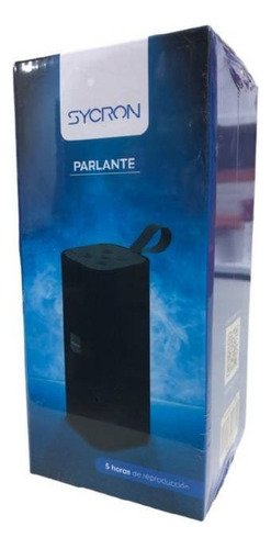 Parlante Portátil Bluetooth Sycron 2.1 Usb (negro)