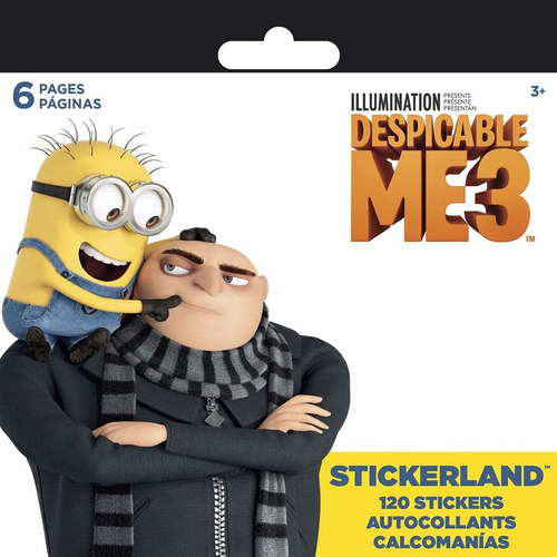 Trends International Despicable Me 3 - Mini Stickerland 6pg 