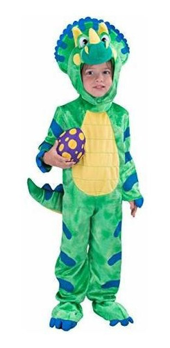 Disfraz Talla Small(5-7 Años) Para Niño De Dinosaurio