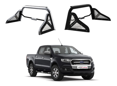 Roll Bar Super Plus Ford Ranger D/c 2013-2022