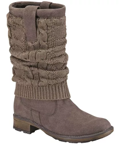 Levi's L127384 Botas para Mujer, Ocre, 22 : : Ropa