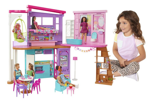 Muñeca Barbie Casa De Vacaciones Mattel
