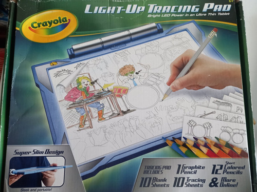 Pizarra Con Luz Crayola Tracing Pad Importada