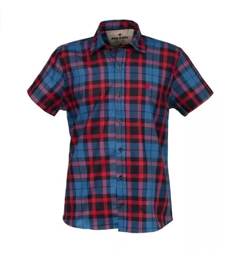 Camisa Masculina Xadrez Made in Mato - A maior loja country do Brasil.