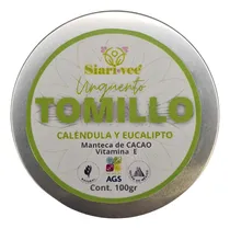 Comprar Ungüento De Tomillo 100gr Pomada Manteca De Cacao Resfriados