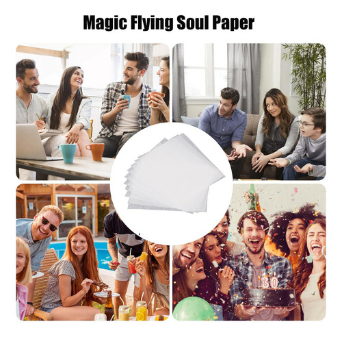 Fuego De Papel Mágico Papel For Trucos De Magia 100 Hojas