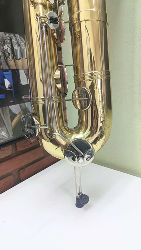 Sax Barítono Weril C/lá Grave Cód:557 Laqueado (Usado)