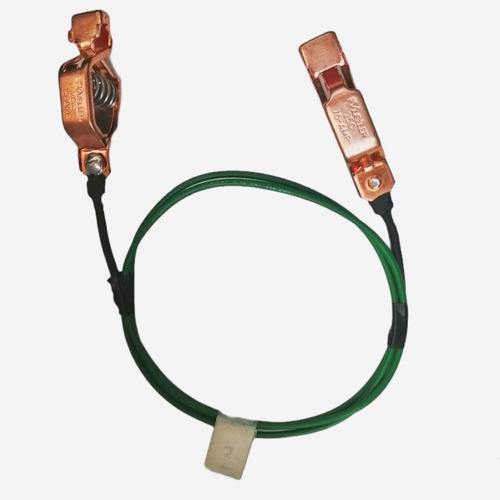 Caimanes Con Cable Para Tierra Fisica 3mt