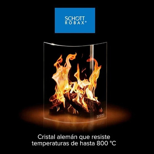 Calefactor Leña Bosca Gold 500 Doble Combustion Pot. 12.5 Kw