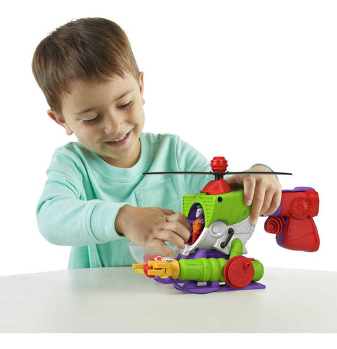 Dcsf Veículo De Brinquedo The Joker Robo Copter Imaginext