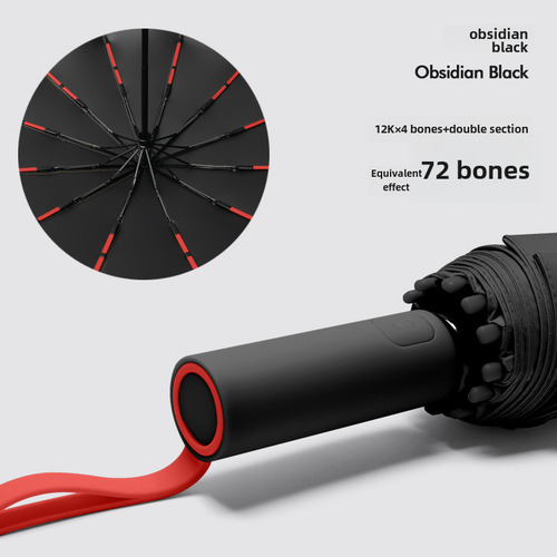 Colorful Auto Open Umbrella Large Size Windproof Double