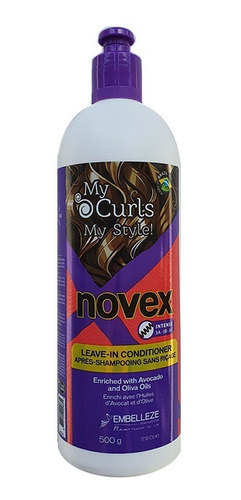 Imagen 1 de 1 de Crema Para Peinar Meus Cachos Intensos