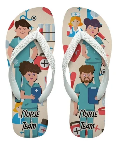 Sandalias personalizadas enfermagem 2025