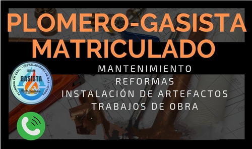 Plomero - Gasista Matriculado
