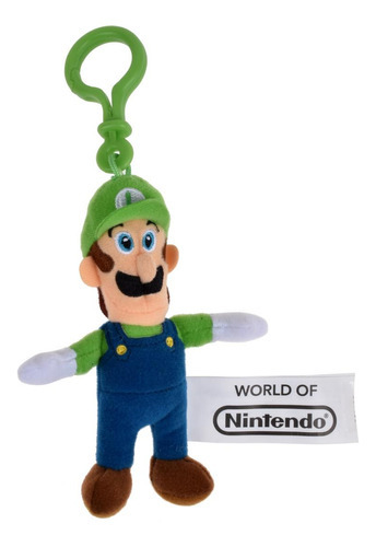 Nintendo Llavero Peluche - Luigi Color Multicolor
