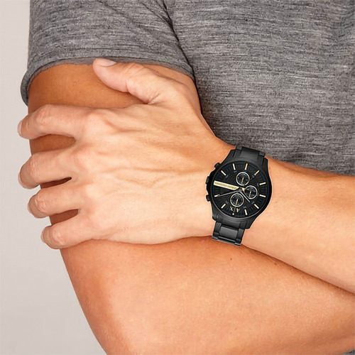 N Reloj Emporio Armani Exchange Ax2164 Hombre Negro Acero