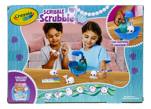 Crayola Scribble Scrubbie Ocean Pets Coral