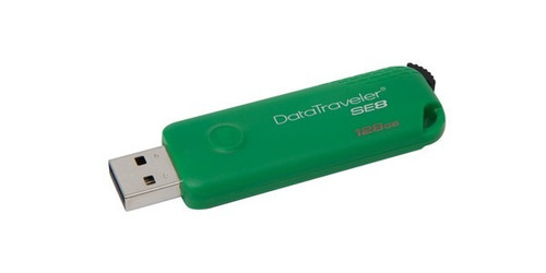 Memoria Flash Kingston Datatraveler Se8 128gb Usb Verde