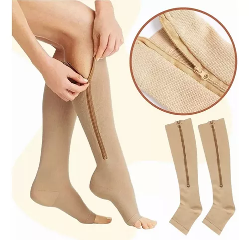 Calcetines para varices de compresión fuerte