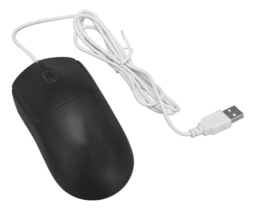 Ratón Con Cable Óptico De 1200 Dpi, Puerto Usb, Conector De