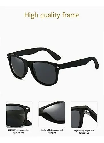 Lentes De Sol Gafas De Sol Cuadradas Cl sicas Anrri Lente