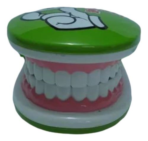 Telefone Dente Dentadura Protese Verde Decoração Presente