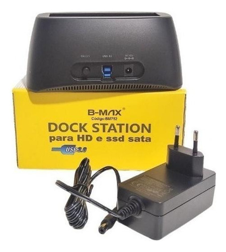 Dock Station Hd E Ssd 2.5 E 3.5 Sata Usb 3.0 Até 10tb 5 Gbps