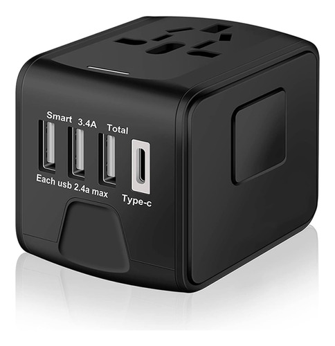 Universal International Travel Power Adapter W/high Speed...